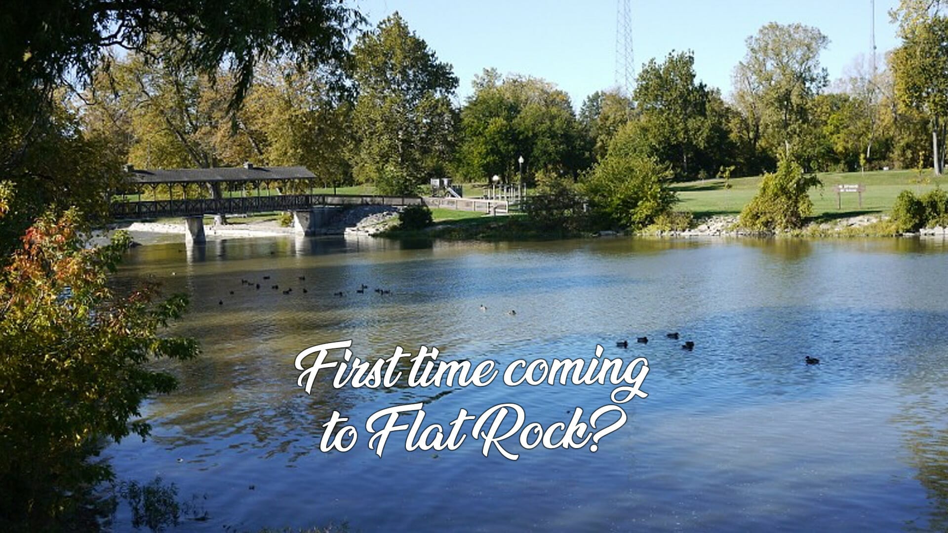 First time coming to Flat Rock? Explore it's beauty with us! Atwater